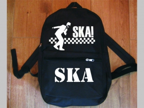 SKA jednoduchý ľahký ruksak, rozmery pri plnom obsahu cca: 40x27x10cm materiál 100%polyester